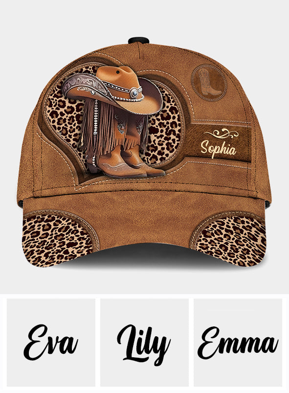 Cowgirl Boots - Personalized Cowgirl Classic Cap