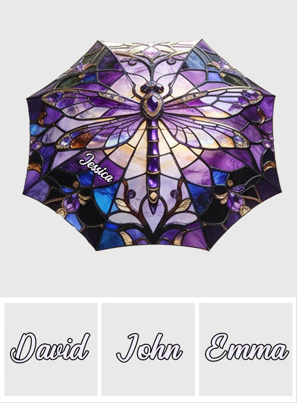 Majestic Dragonfly - Personalized Dragonfly Umbrella