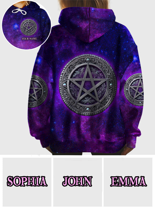 Witch Symbol - Personalized Witch All Over Shirt