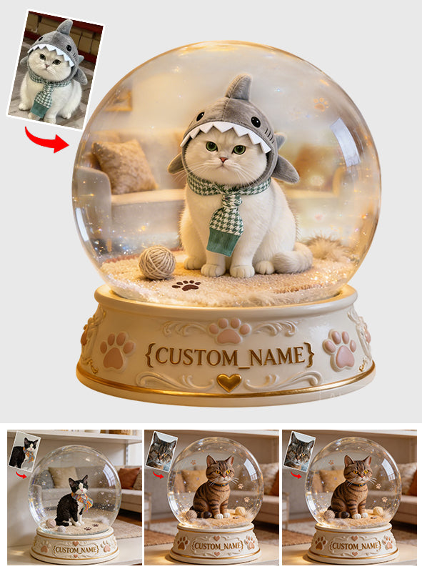 Pet Custom From Any Photo - Personalized Cat Custom Shaped Acrylic Plaque