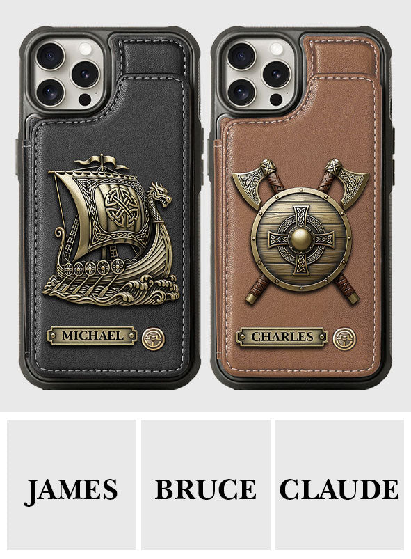 I'm A Viking - Personalized Viking Wallet Phone Case