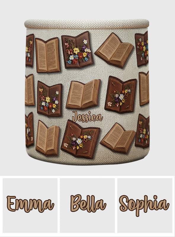 Book Lovers Storage Basket - Personalized Book Storage Basket