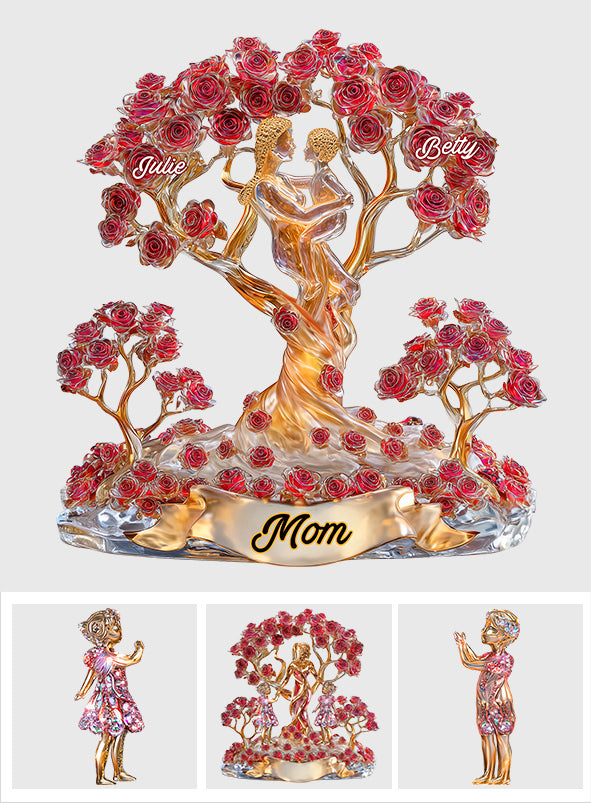 Best Mom Ever - Personalized Mother Custom Shaped Acrylic Plaque