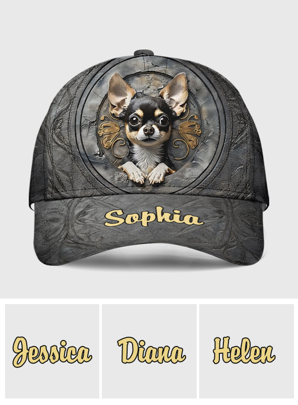 Adorable Chihuahua - Personalized Dog Classic Cap