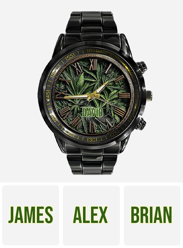 High Life - Personalized Weed Hand Watch
