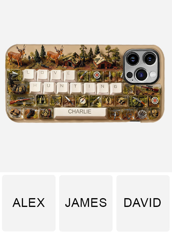 Hunting Gift - Personalized Hunting Full Print Phone Case