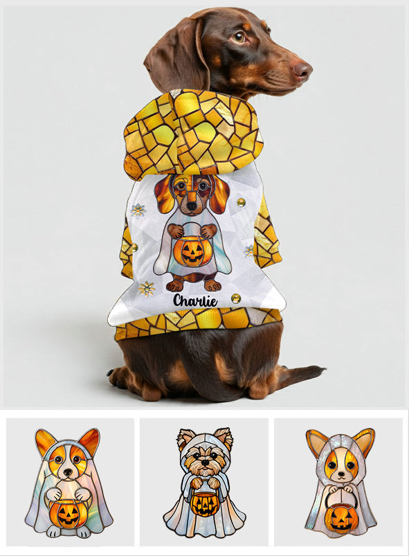 Hello Fall - Personalized Dog Pet Hoodie