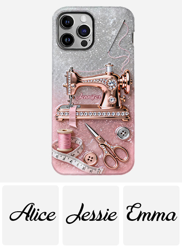 Love Sewing - Personalized Sewing Full Print Phone Case