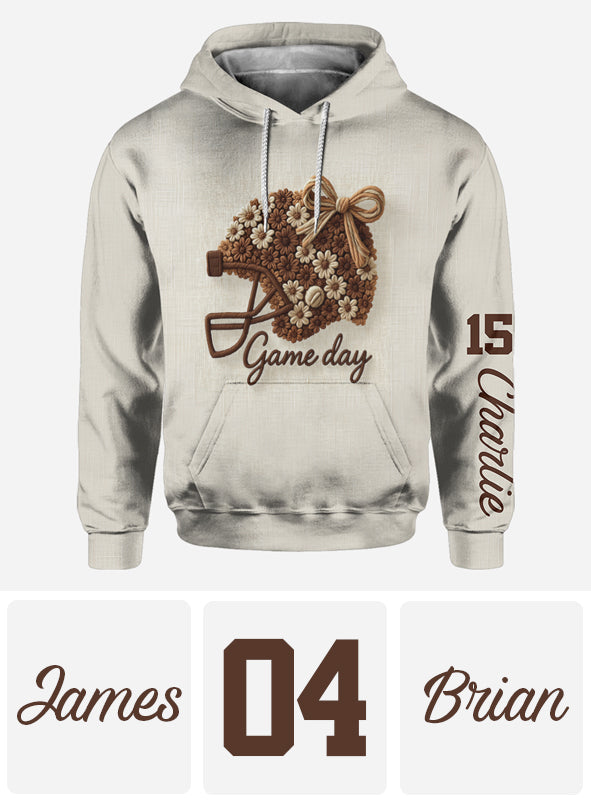 Game Day - Personalized Football All Over Shirt