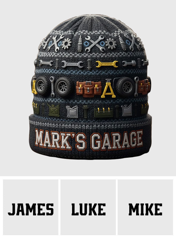 Proud Mechanic - Personalized Mechanic Beanie Hat