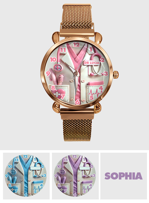 Nurse Life - Personalized Nurse Women Hand Watch