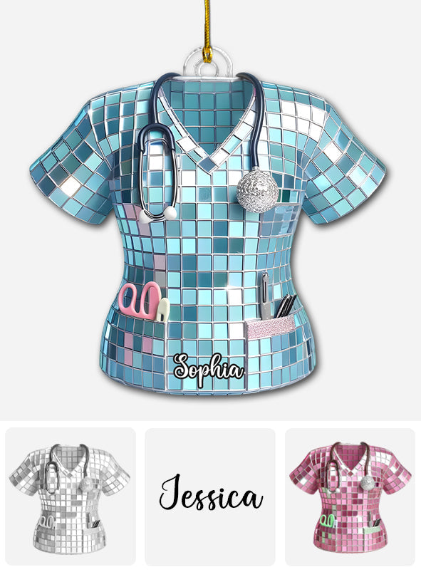 Love Nurse Life - Personalized Nurse Ornament