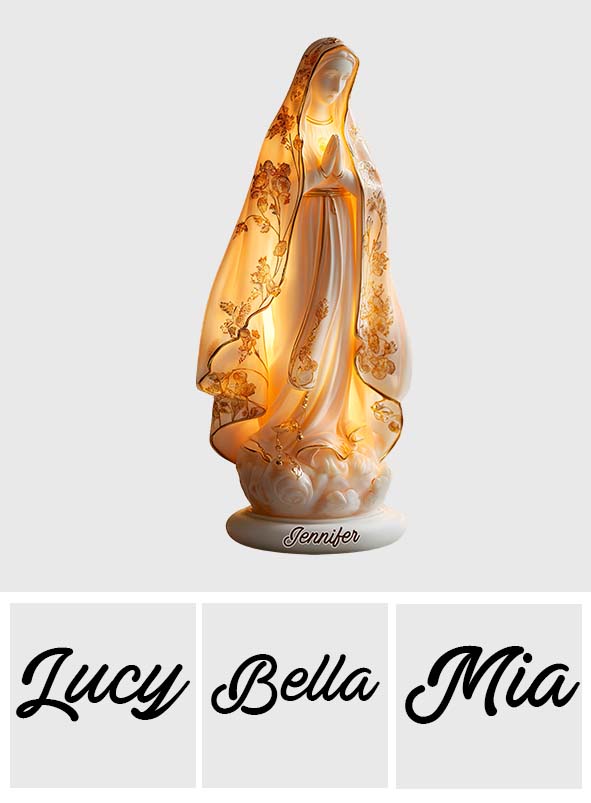 Our Lady - Personalized Christian Custom Shaped Acrylic Plaque