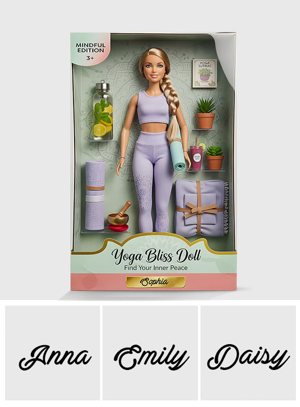 Lose Your Mind Find Your Soul - Personalized Yoga Custom Shaped Acrylic Plaque