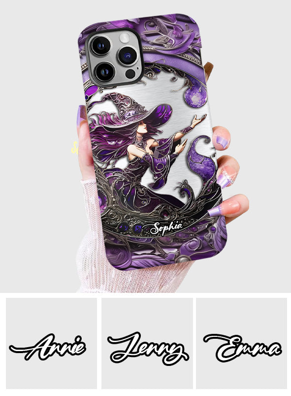 Beautiful Witch - Personalized Witch Full Print Phone Case
