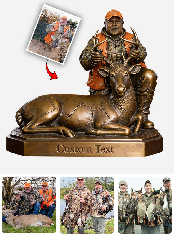 Love Hunting - Personalized Hunting Custom Shaped Acrylic Plaque