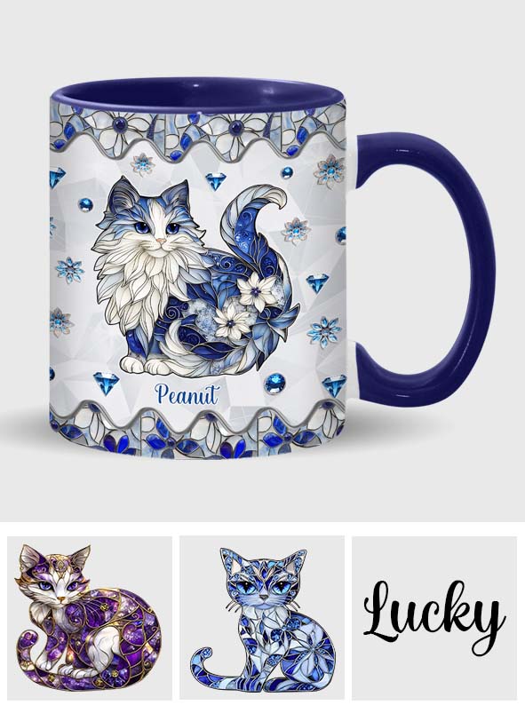 Cute Cat - Personalized Cat Accent Mug