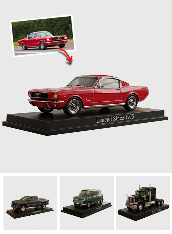 Custom From Any Photo - Personalized Car Lover Custom Shaped Acrylic Plaque