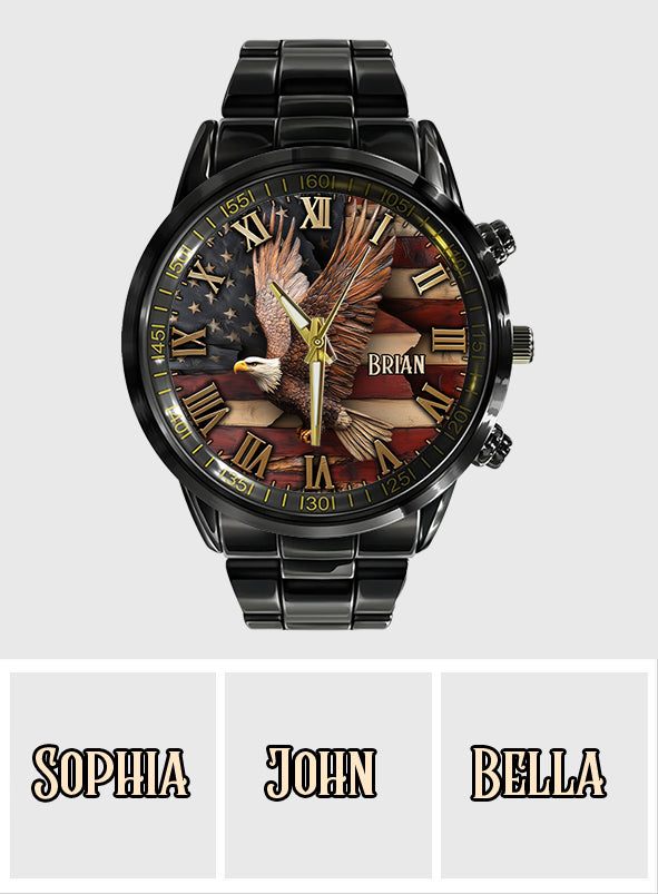 God Bless America - Personalized Independence Day/ 4th of July Hand Watch