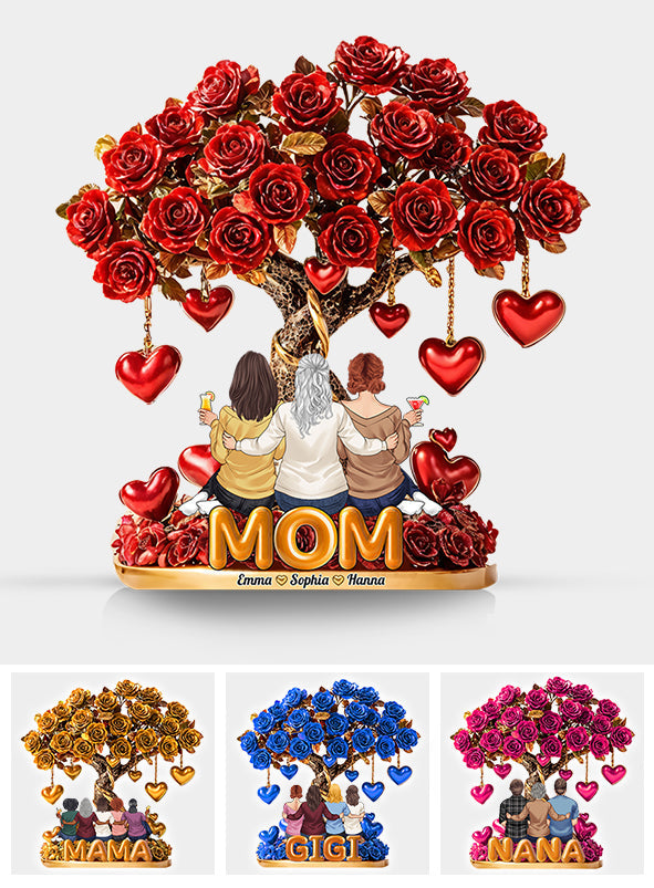 Best Mom Ever - Personalized Mother Custom Shaped Acrylic Plaque