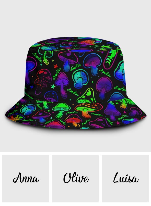 Suitable to Go Out - Personalized Hippie Bucket Hat