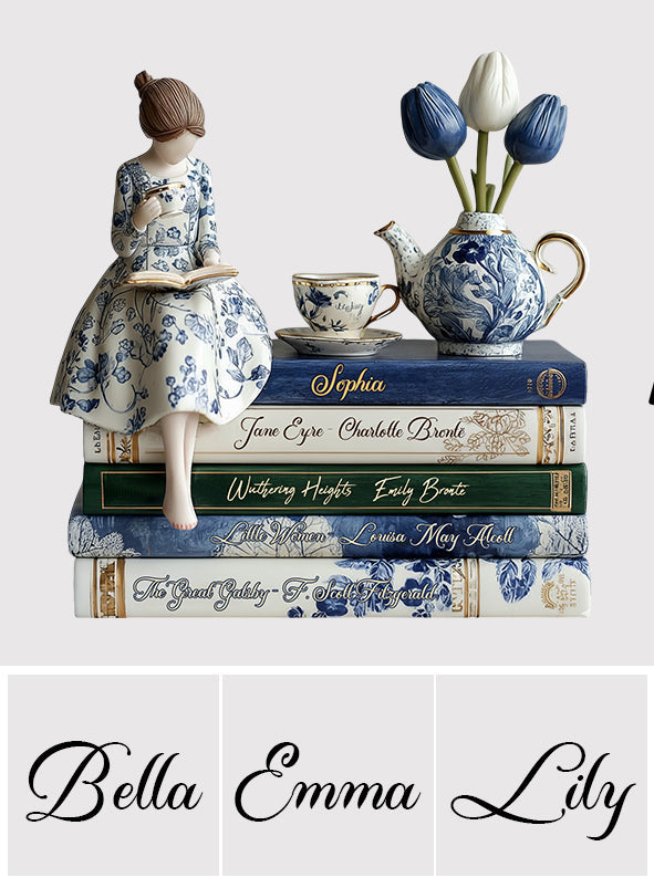 Love Books - Personalized Book Custom Shaped Acrylic Plaque