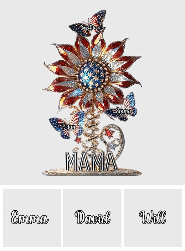 Best Mom Ever - Personalized Mother Custom Shaped Acrylic Plaque