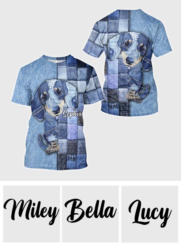 Love Dog - Personalized Dog All Over Shirt