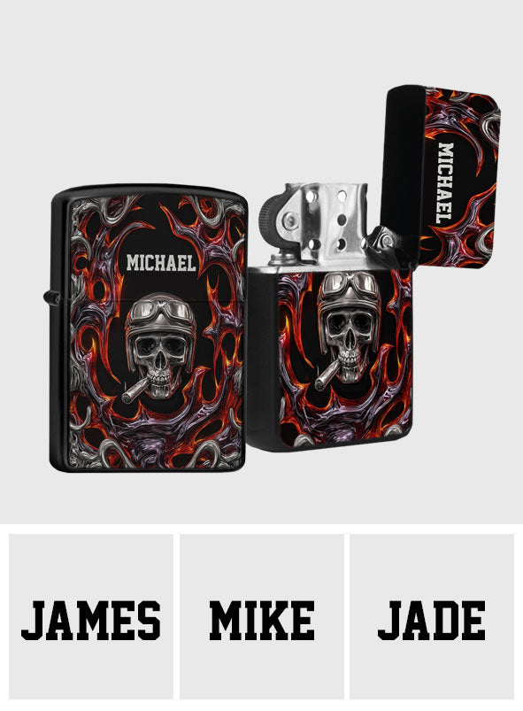 Ride Or Die - Personalized Biker Lighter