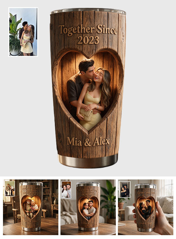 Together Since - Personalized Couple Tumbler