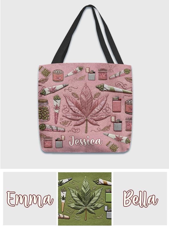 Stoner Chic - Personalized Weed Tote Bag