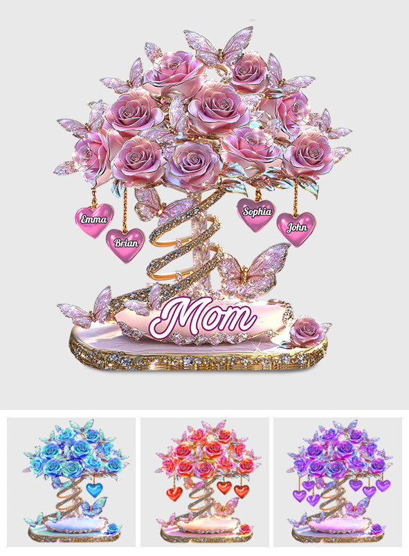 Best Mom Ever - Personalized Mother Custom Shaped Acrylic Plaque