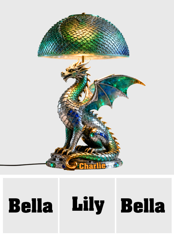 Lord Of The Skies - Personalized Dragon Acrylic LED Night Light