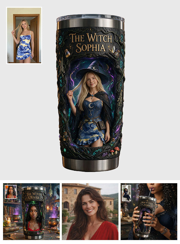 Magical Witch - Personalized Witch Tumbler