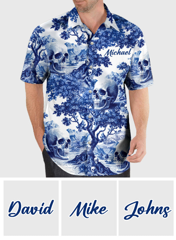 Skull Lover - Personalized Skull Hawaiian Shirt