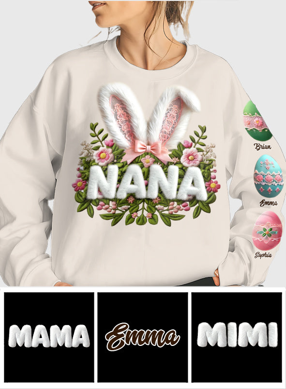Easter Bunny - Personalized Grandma All Over Shirt