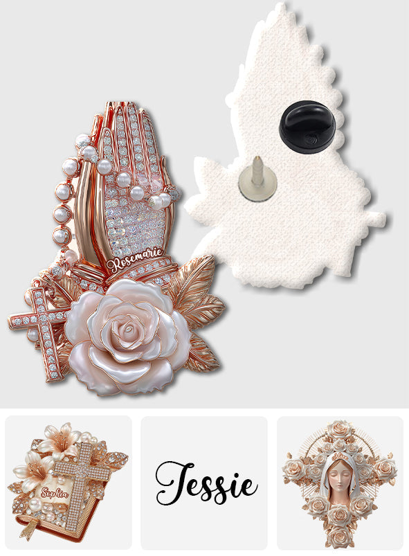 Eternal Faith - Personalized Christian Pin