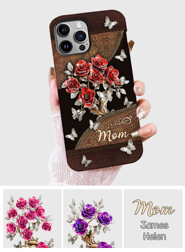 Beautiful Roses Gift For Mom, Grandma,... - Personalized Mother Full Print Phone Case
