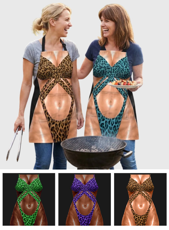 Funny Woman Gift - Personalized Birthday Gifts For Wife, Girlfriend, Mom, Sister, Best Friend,.. - Personalized Grilling Apron With Pockets