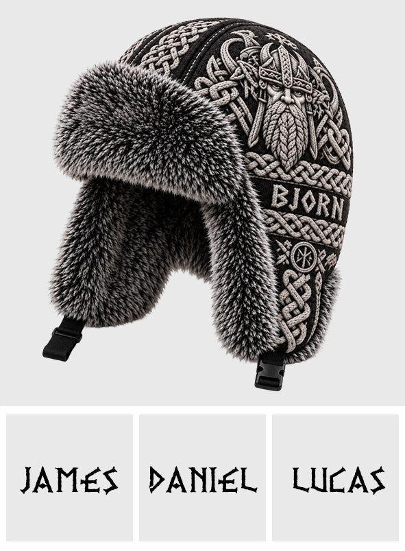 Viking Spirit - Personalized Viking Trapper Hat