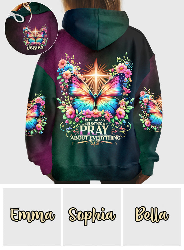 Pray About Everything - Personalized Christian All Over Shirt