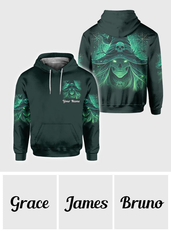 My Old Friend - Personalized Witch All Over Shirt