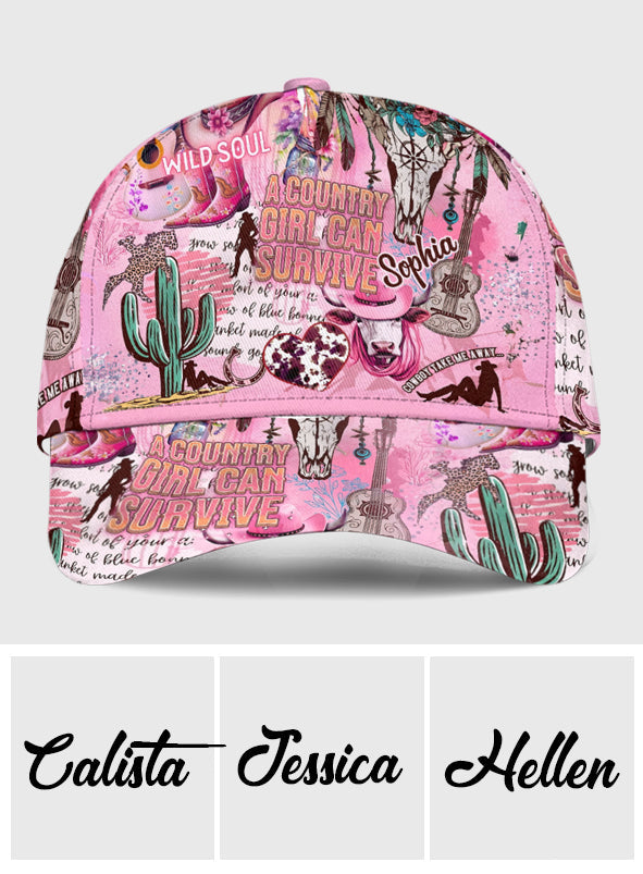 Wild Soul Cowgirl - Personalized Cowgirl Classic Cap