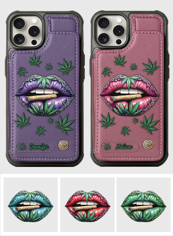 Get High - Personalized Weed Wallet Phone Case