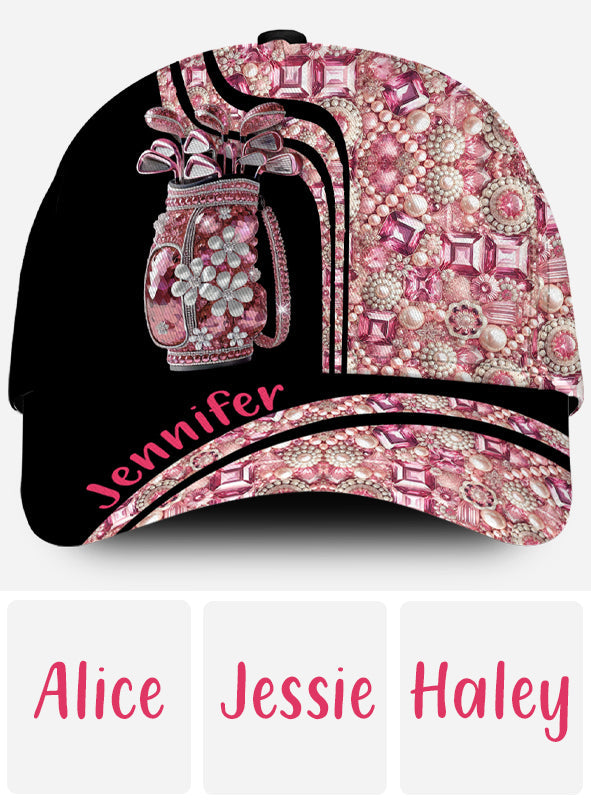 Just A Girl Who Loves Golf - Personalized Golf Classic Cap