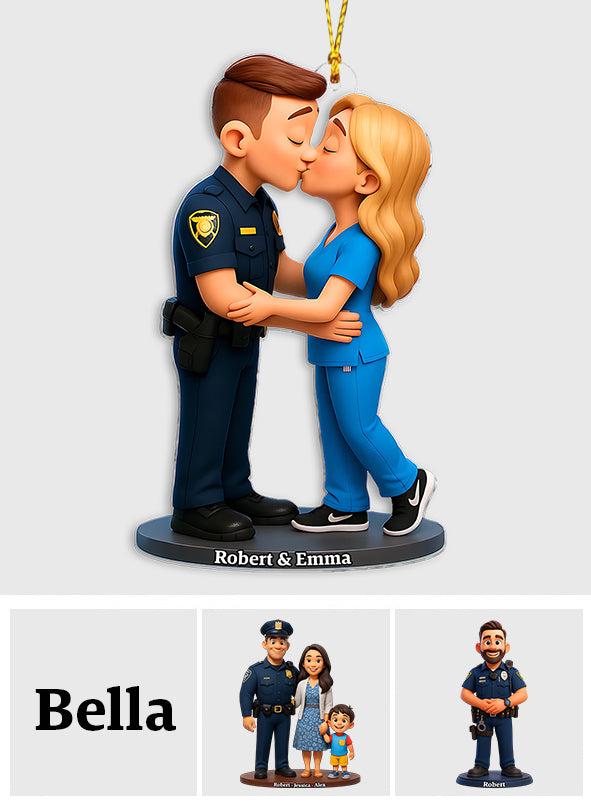 Serve and Protect - Personalized Police Officer Ornament