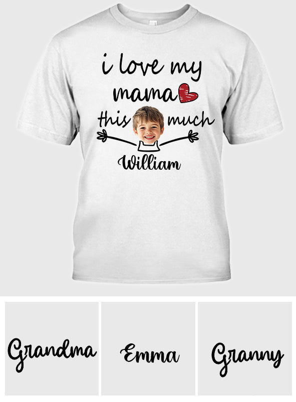 I Love You This Much - Personalized Kid T-shirt And Hoodie