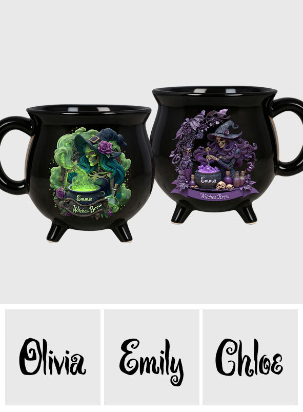 Witches Brew - Personalized Witch Cauldron Mug