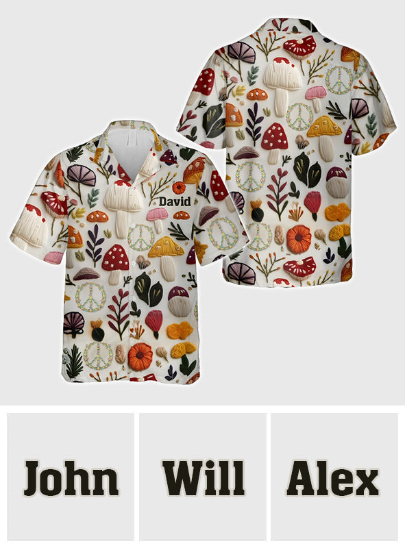 Hippie Soul - Personalized Hippie Hawaiian Shirt