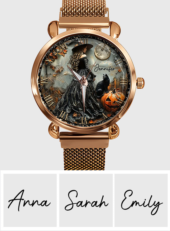 Magical Witch - Personalized Witch Women Hand Watch